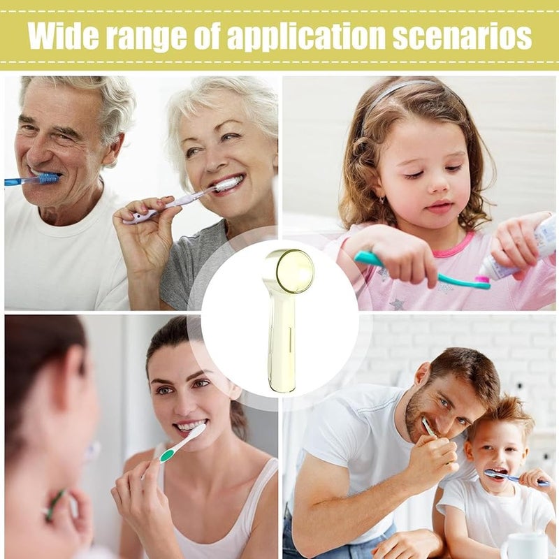 Yellow Electric Toothbrush Head Cover Portable Hygienic Travel Protector - Image 4